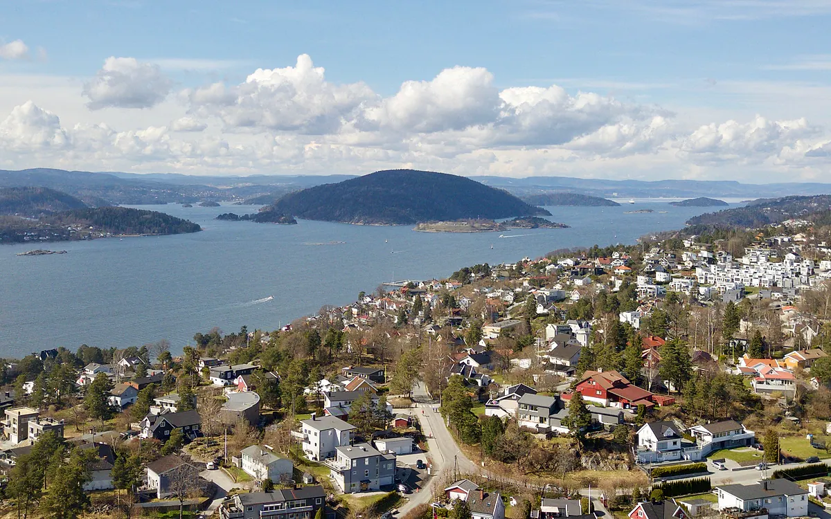 Drøbak ved Oslofjorden