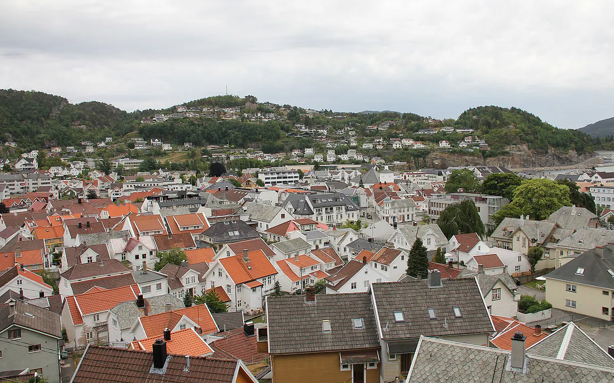 Hustakene i Flekkefjord