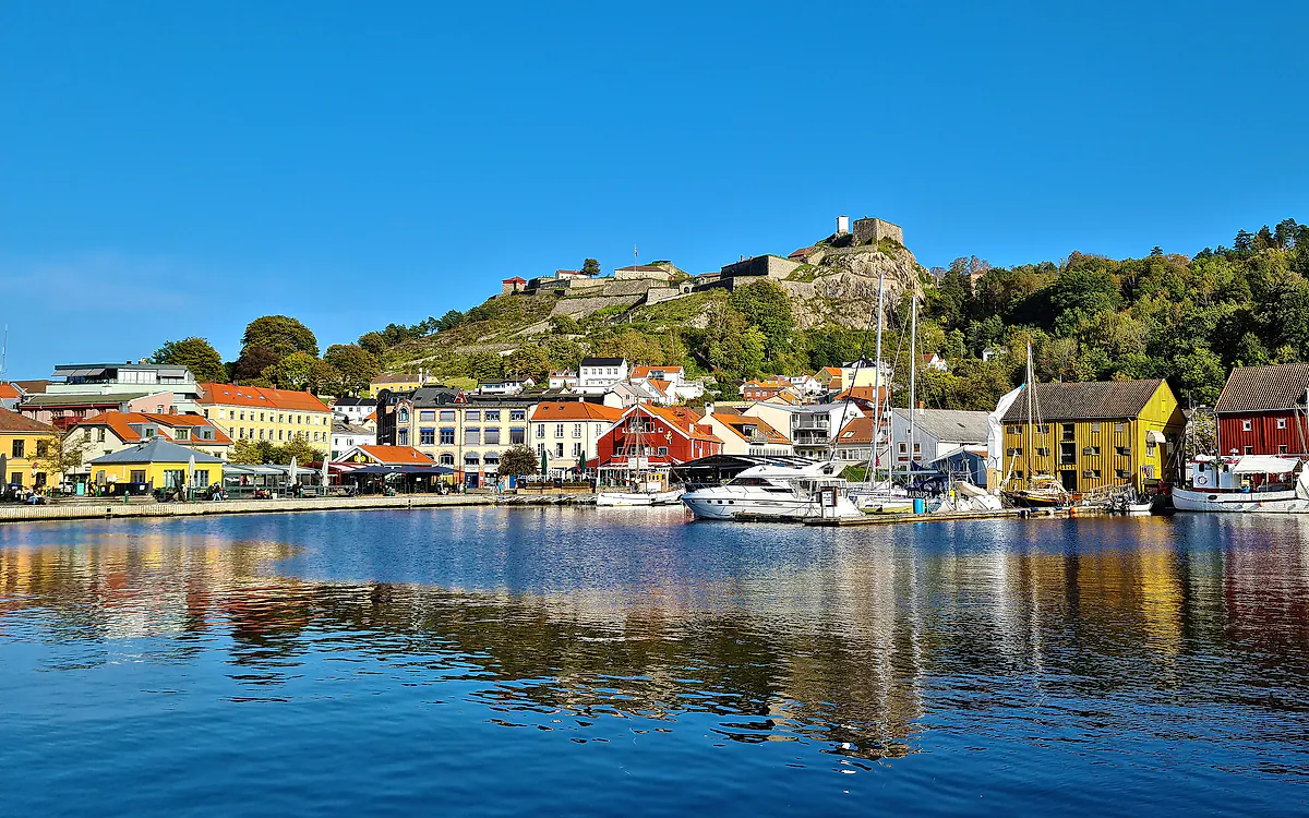 Fredriksten festning over Halden