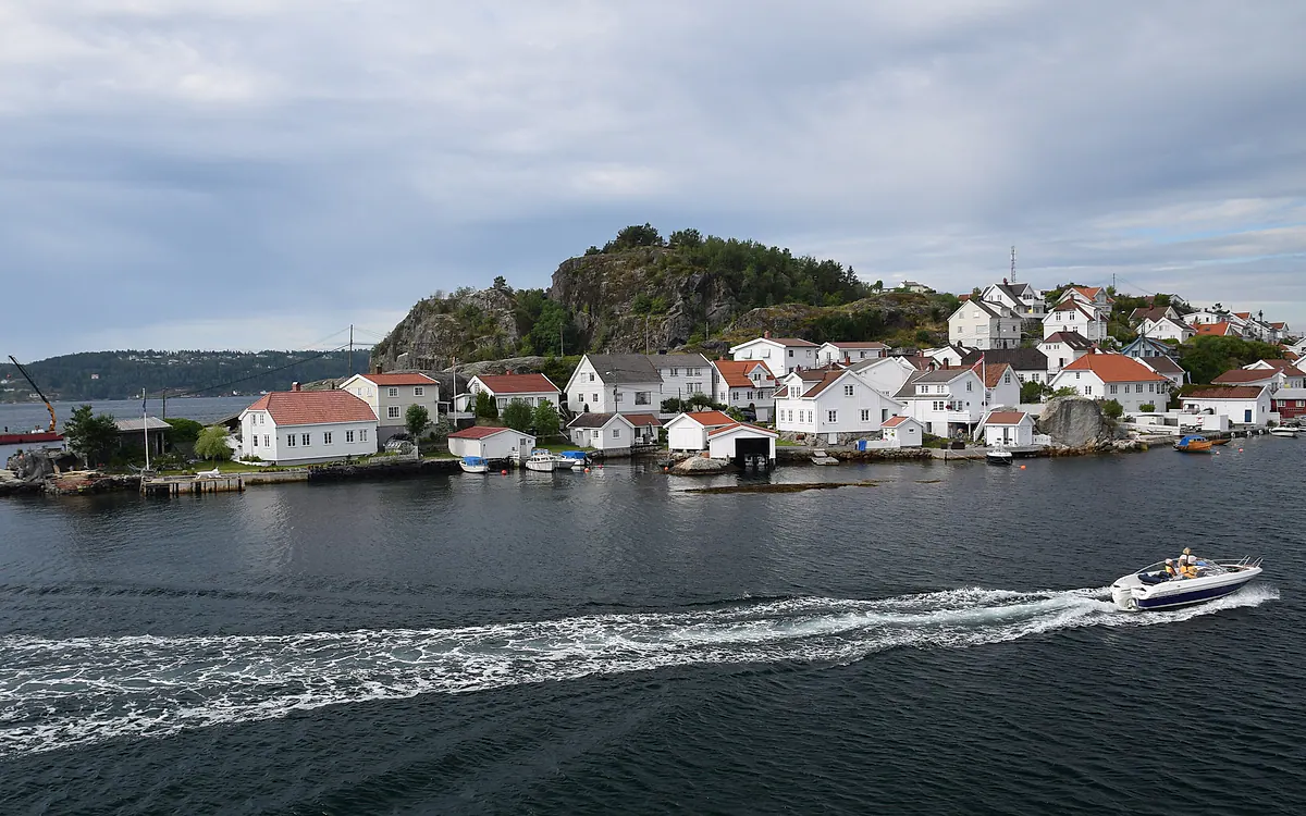 Kragerø sett fra sjøen