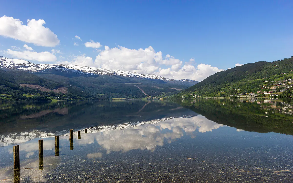 Vangsvatnet ved Vossevangen